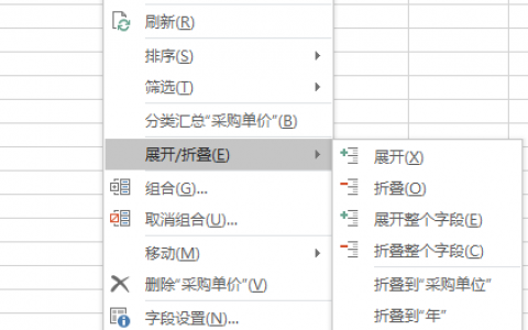 EXCEL数据透视表快速年/月汇总技巧
