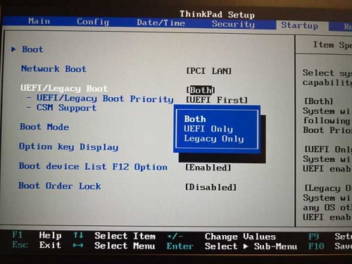 thinkpad E480如何安装win10 1890系统单文件install.win大于4G的教程