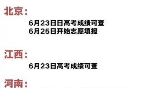 10余省份公布2019年高考放榜时间 贵州省6月23日可查分