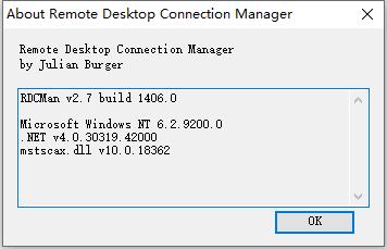 微软官方Remote Desktop Connection Manage 2.7（RDCMan）远程桌面批量管理工具下载和使用