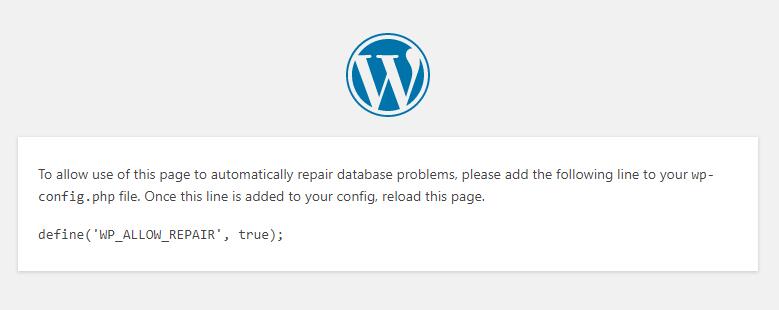 Wordpress 数据库丢失访问出现错误：Error establishing a database connection解决方法
