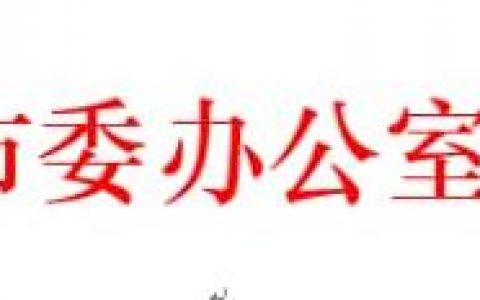机关政府公文排版Word格式正式版