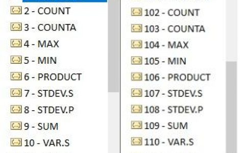 Subtotal和SUM求和函数的区别和实际应用案例