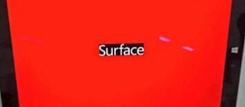 Surface Pro3 开机出现红屏的解决办法
