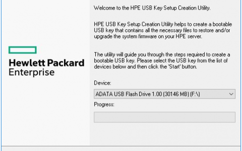 MicroServer Gen8 BIOS升级教程 (For USB Key-Media)，BIOS版本2019.04.04(A)