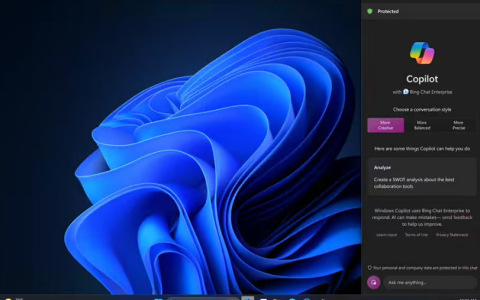 Windows11 23H2将于今年Q4正式发布，全新人工智能Copilot功能