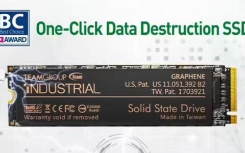 独立销毁电路，双模式软硬件销毁功能，十铨科技P250Q自毁式SSD发布