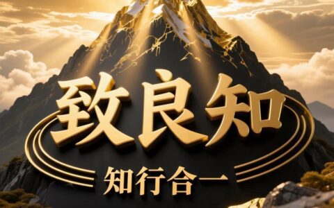 结合风水，文字引用 知行合一 致良知 的风水头像